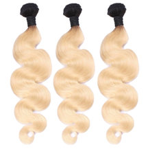 Load image into Gallery viewer, 3 Bundle Deal- Blonde Dark Root (All Patterns)